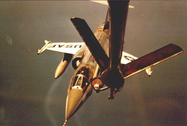 F-104 Starfighter Air Refueling from KC-135