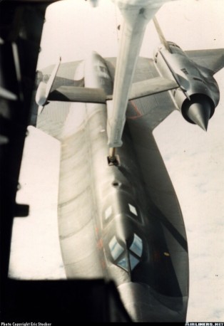 SR-71 refueling from KC-10